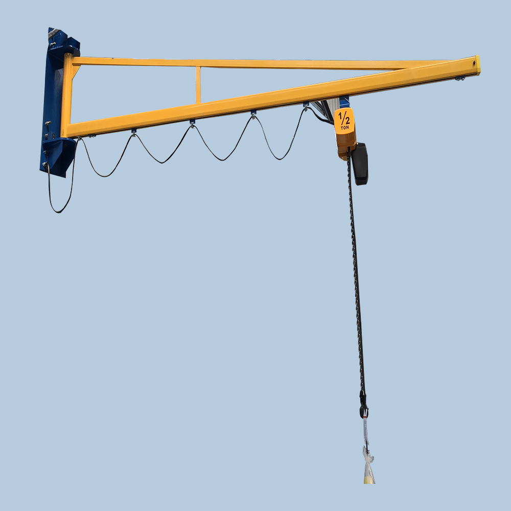 刚性斜拉墙壁式悬臂吊(手动旋转)_bxc