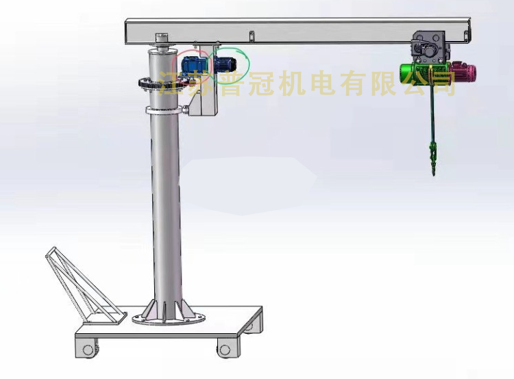 您想要的500kg移动式悬臂吊就在这里