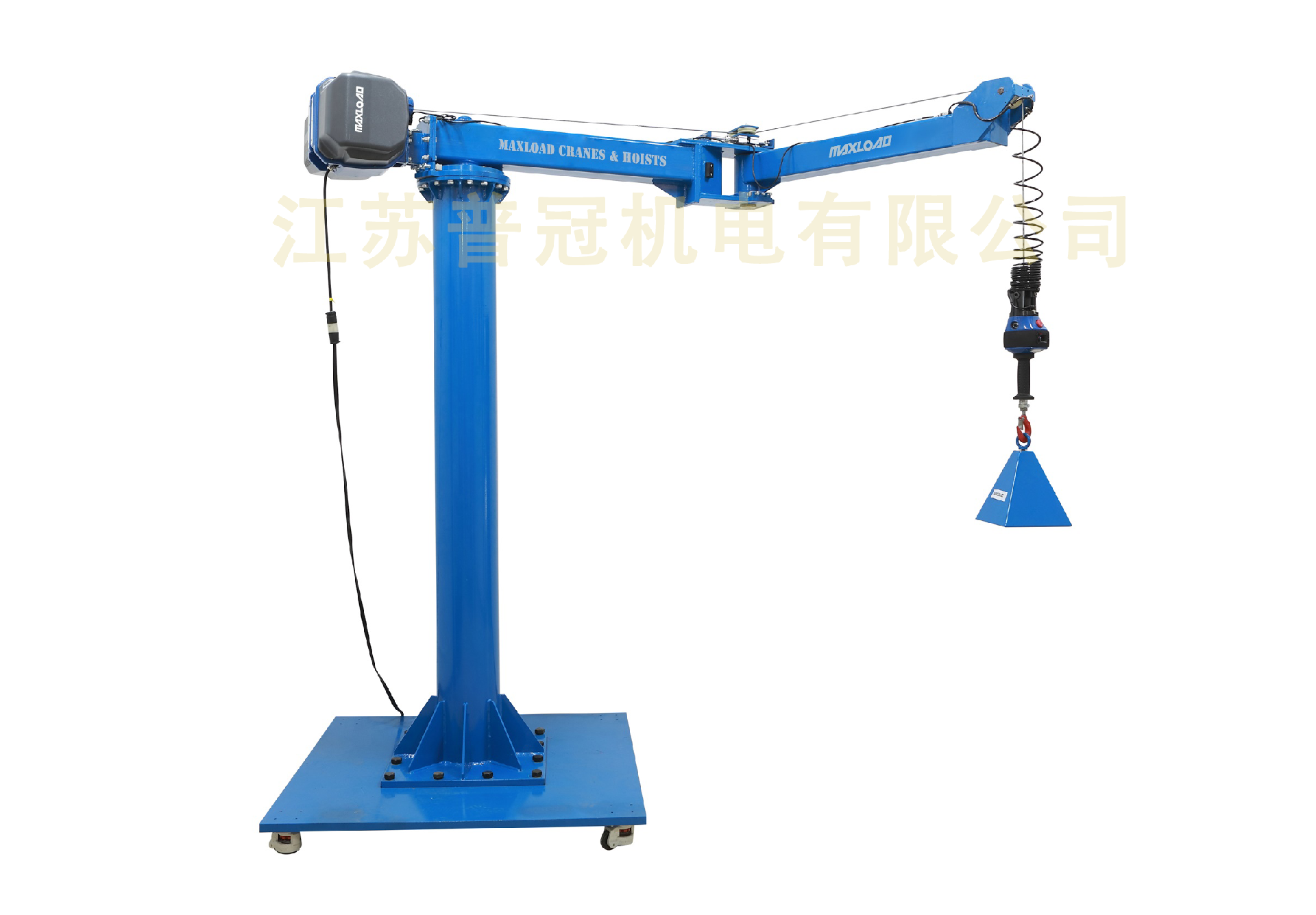 车间物料搬运神器--折臂吊