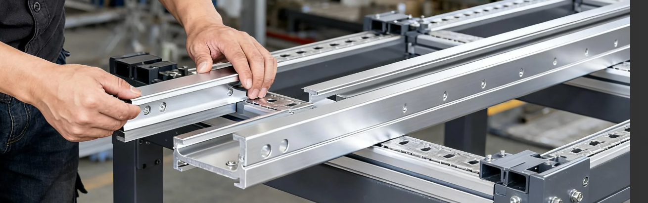 铝合金KBK：自重轻、承重强，安装快一半