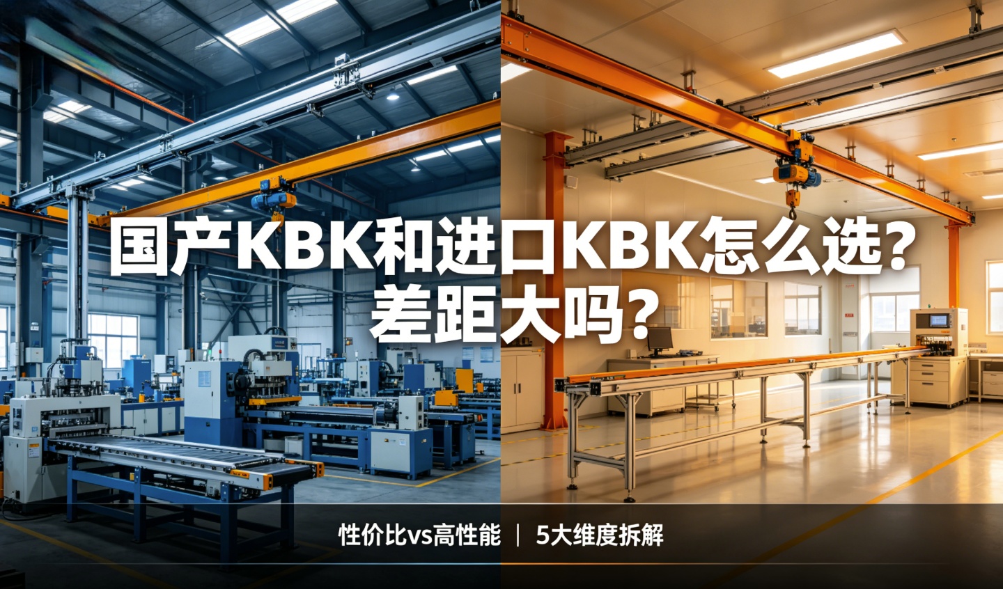 国产与进口KBK轨道对比 国产与进口KBK轨道对比
