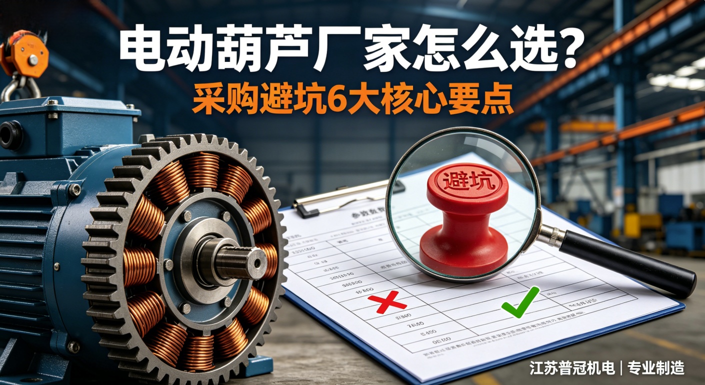 电动葫芦采购避坑要点