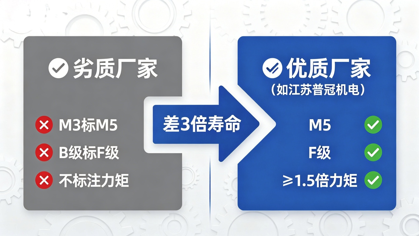 电动葫芦参数虚标对比