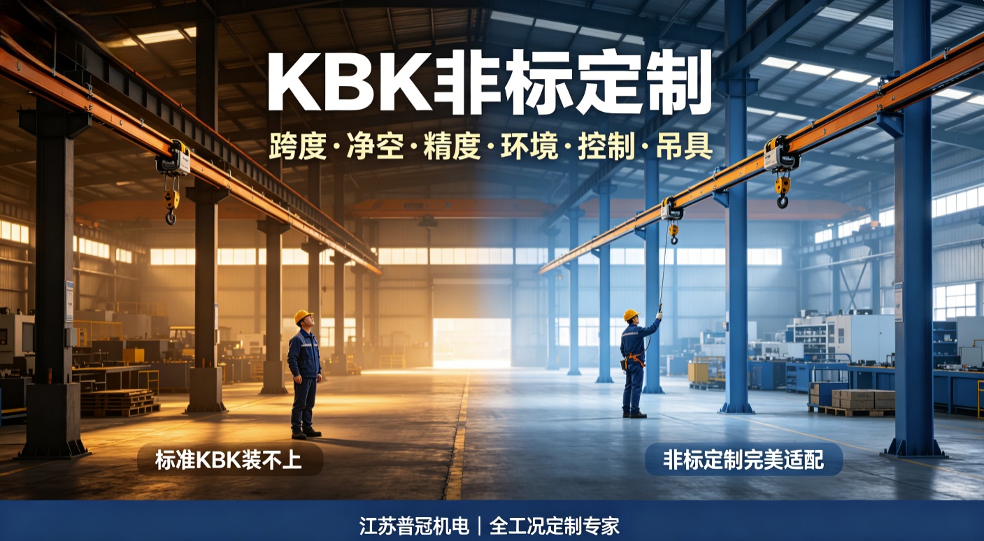 KBK非标定制前后对比图 KBK非标定制前后对比图
