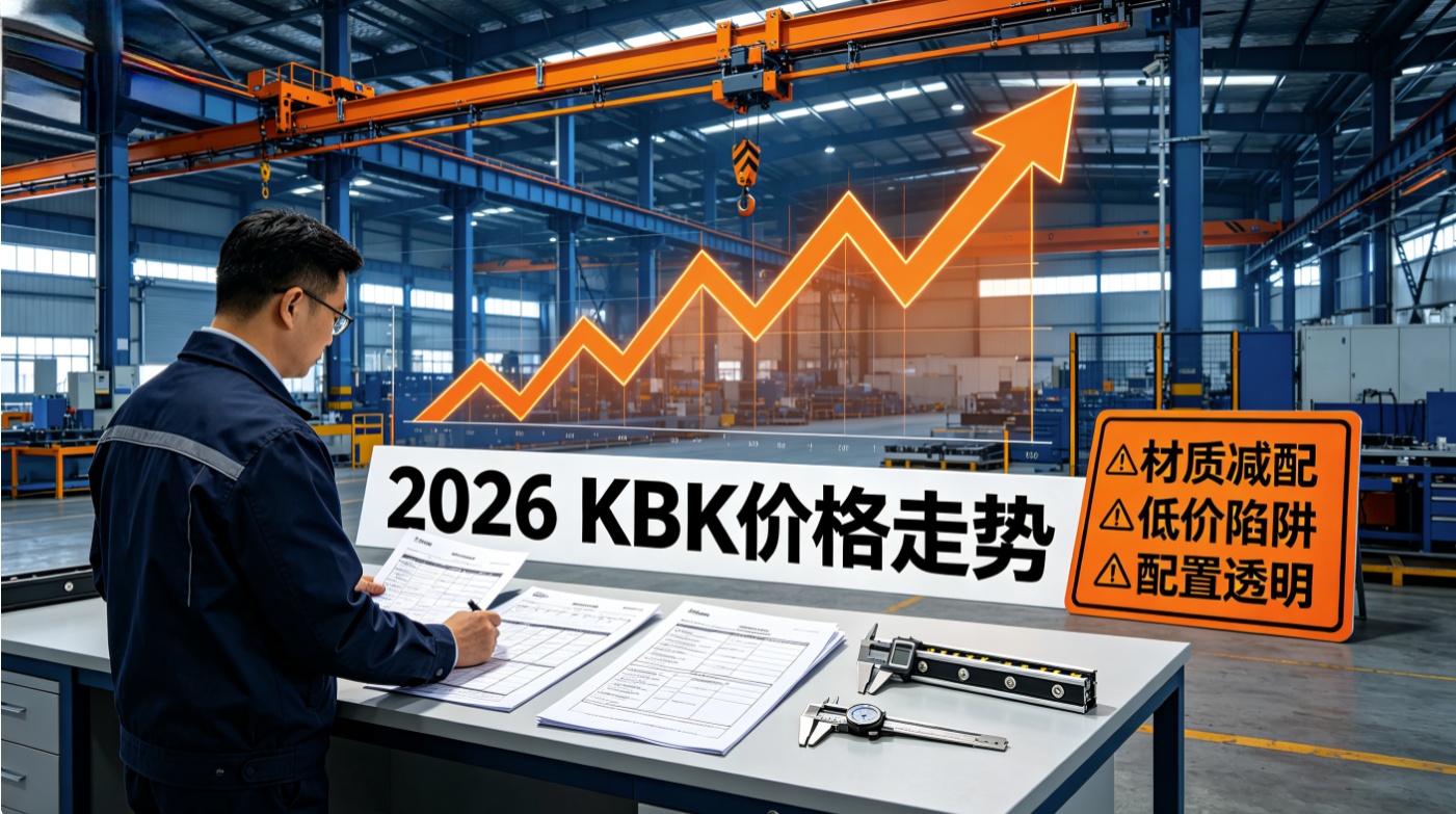 2026年KBK起重机价格走势：原材料上涨背景下，如何采购不踩坑