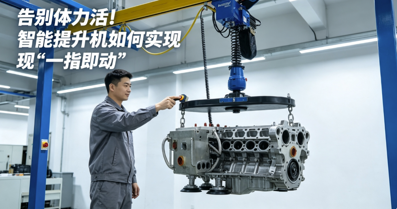 告别体力活！智能提升机如何实现“一指即动”