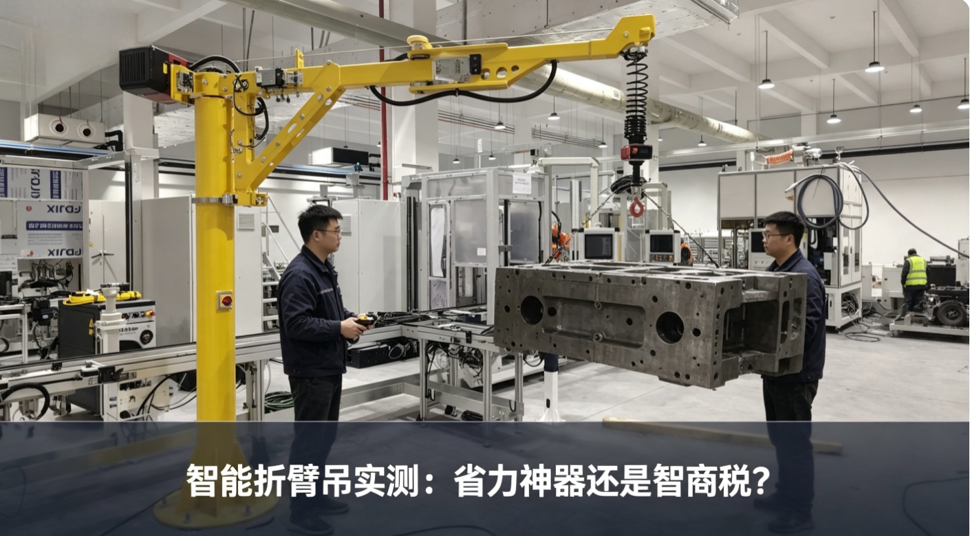 智能折臂吊是省力神器还是智商税？实测3项核心参数，看完再决定要不要升级
