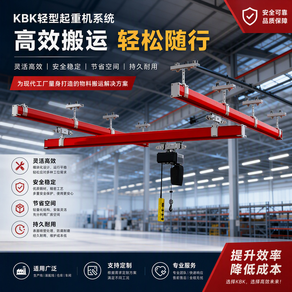 KBK柔性起重机_KBKS悬挂式