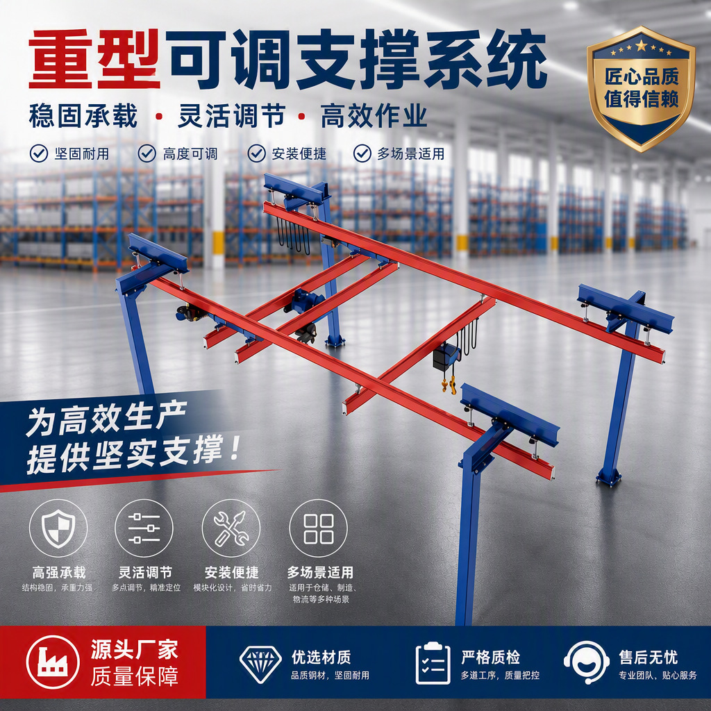 KBK无横梁式铝合金起重机_LAN