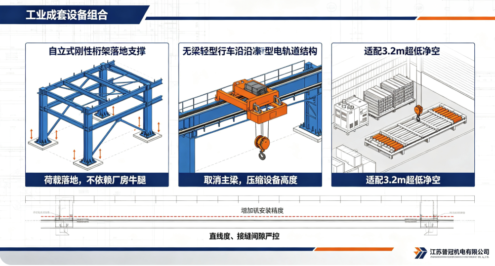 江苏普冠无梁行车自立桁架组合图.png