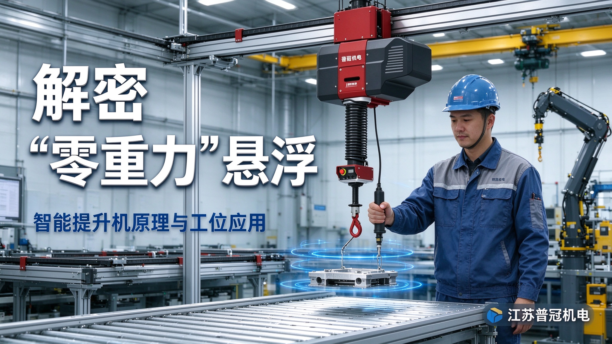 Q：智能提升机的“零重力悬浮”是怎么实现的？精度如何？